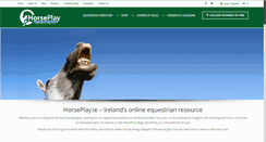 Desktop Screenshot of horseplay.ie