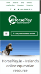 Mobile Screenshot of horseplay.ie
